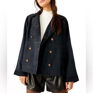 We the Free Viva Surplus Double-Breasted Jacket